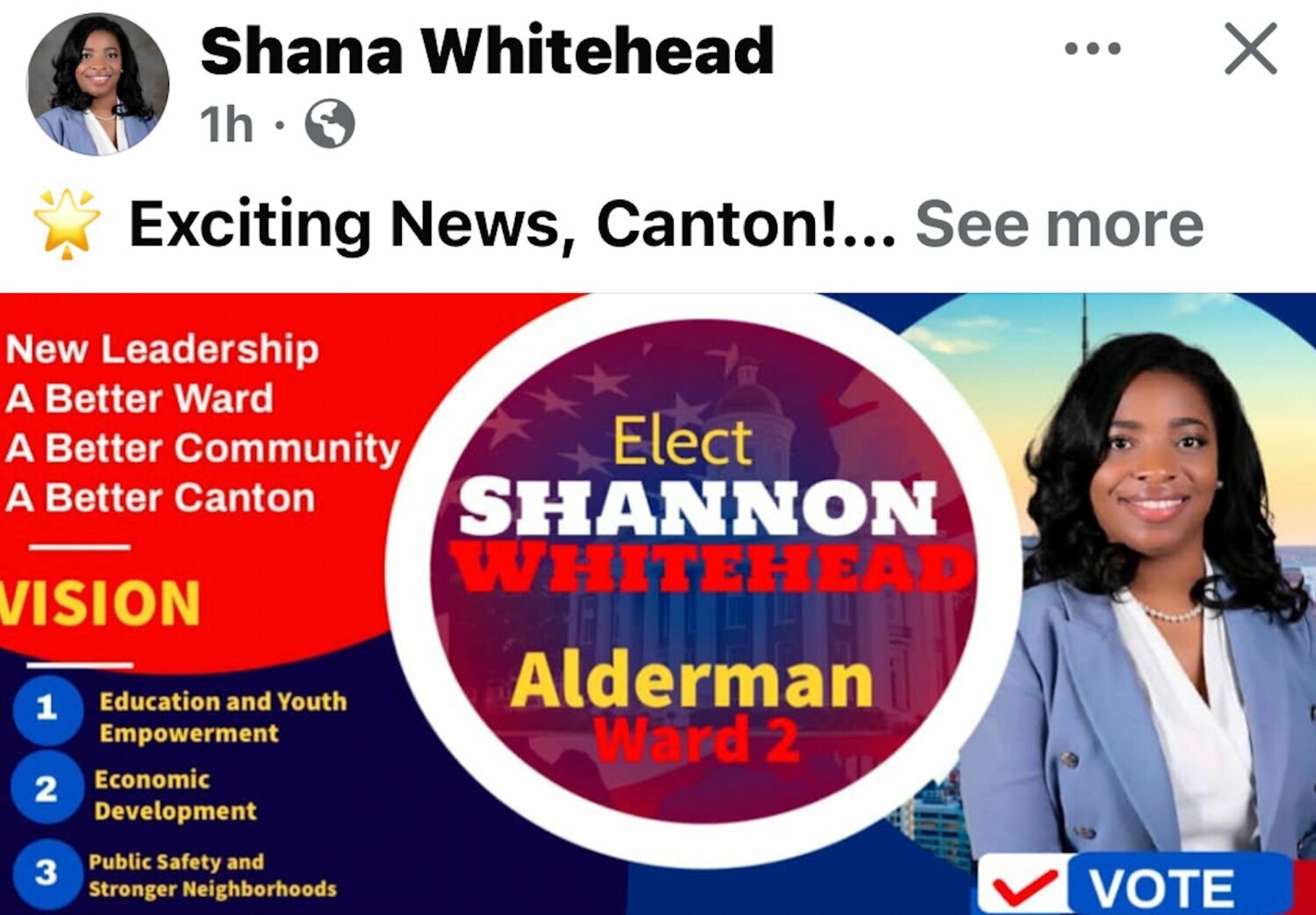 EDITORIAL/Canton alderman?